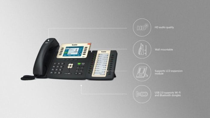Yealink SIP-T29G Enterprise Gigabit HD IP Phone - Image 3