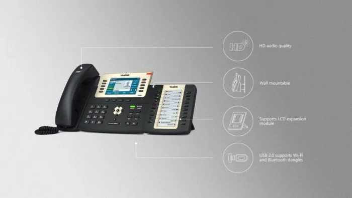 Yealink SIP-T29G Enterprise Gigabit HD IP Phone - Image 3