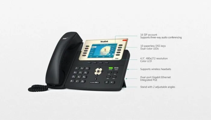 Yealink SIP-T29G Enterprise Gigabit HD IP Phone - Image 2