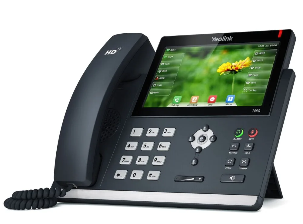 Yealink SIP-T46S Ultra-elegant Gigabit IP Phone – SIP TRUNK